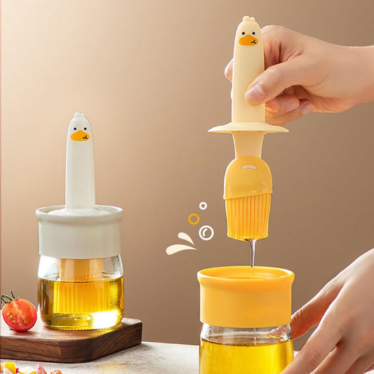 Amazing Oil Dispenser with Silicone Brush