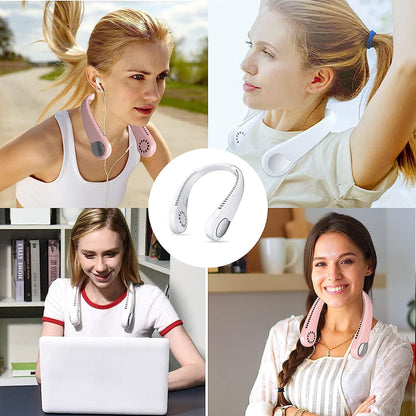 Rechargeable Bladeless - Neck Fan