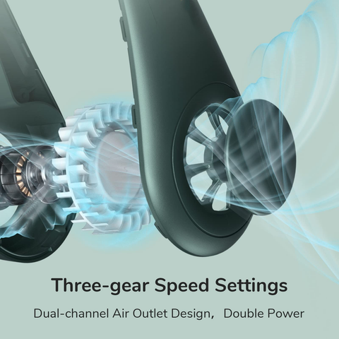 Rechargeable Bladeless - Neck Fan